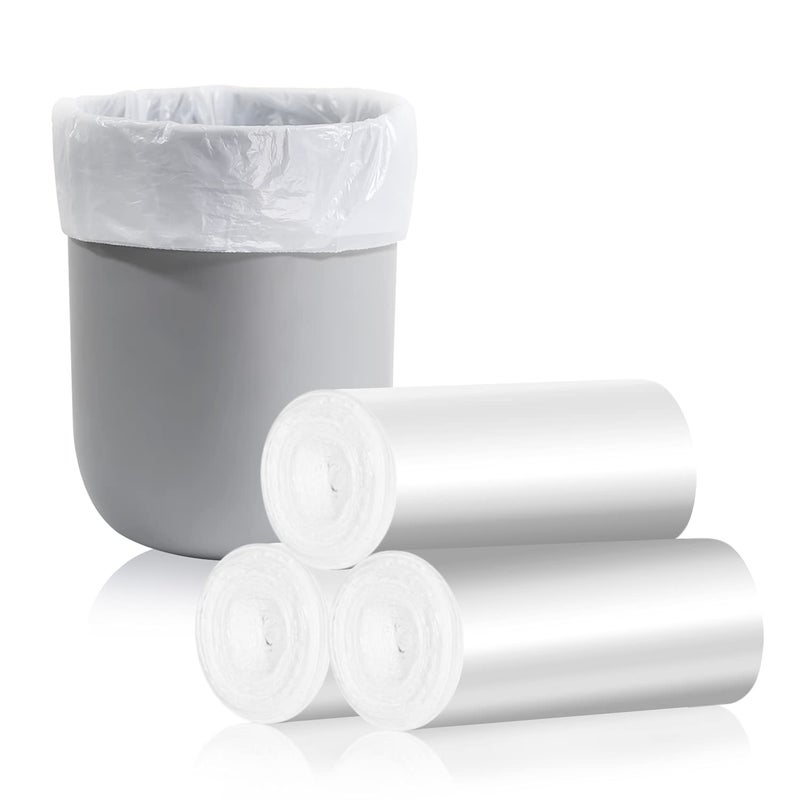 Charmount كيس قمامة CHARMOUNT سعة 4 جالون - أكياس قمامة غير معطرة سعة 4 جالون للحمام والمطبخ وغرفة النوم، عدد 105 (15 لتر) - Image 1